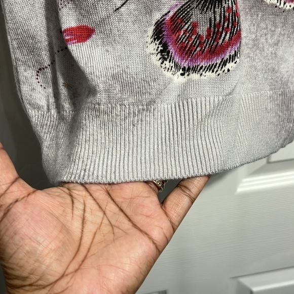 Cathy Daniels Women’s Small top. Grey. - Picture 5 of 7